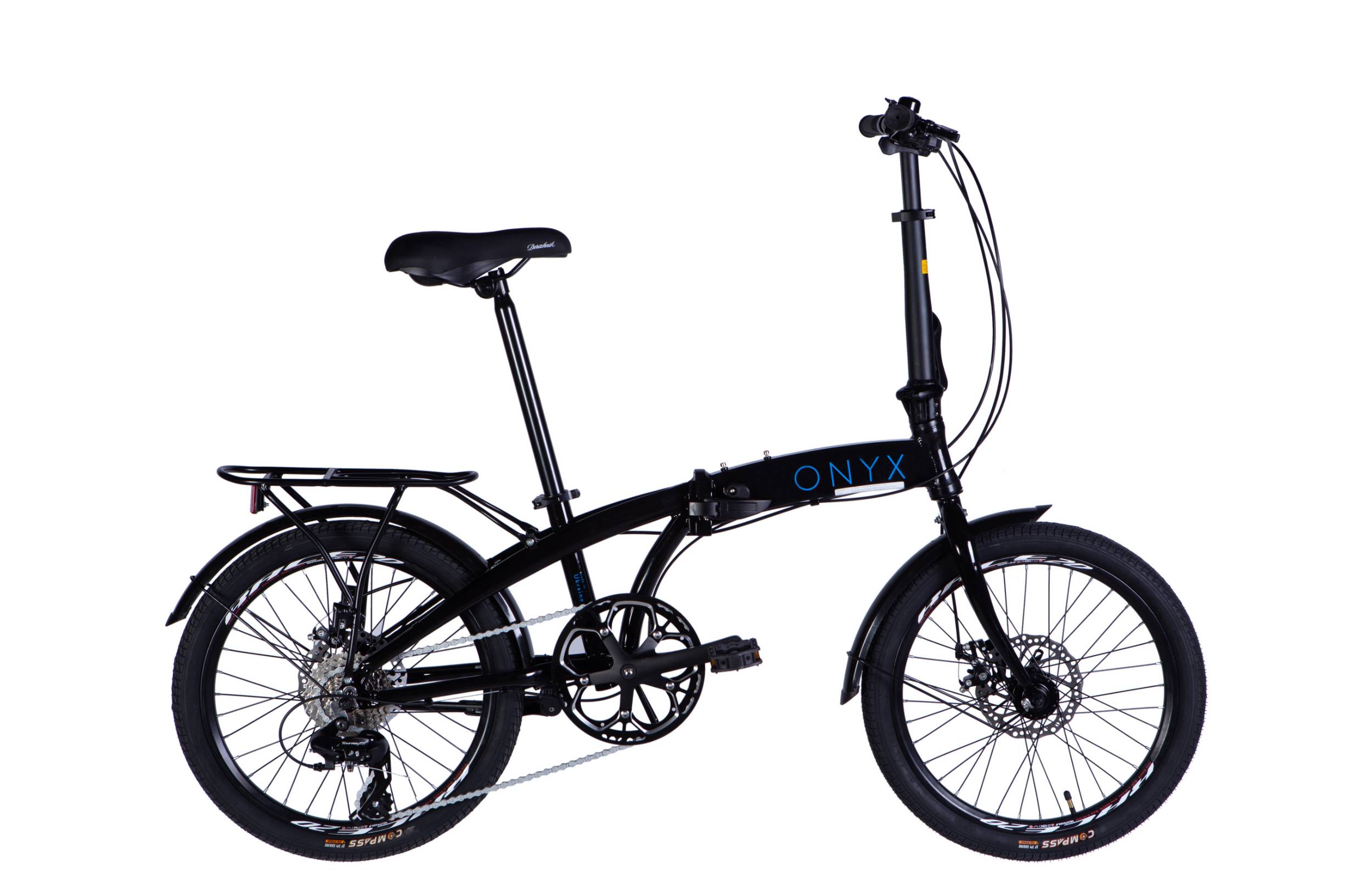 Фотографія Велосипед Dorozhnik ONYX DD CS 20" рама 10,5" 2025 чорний